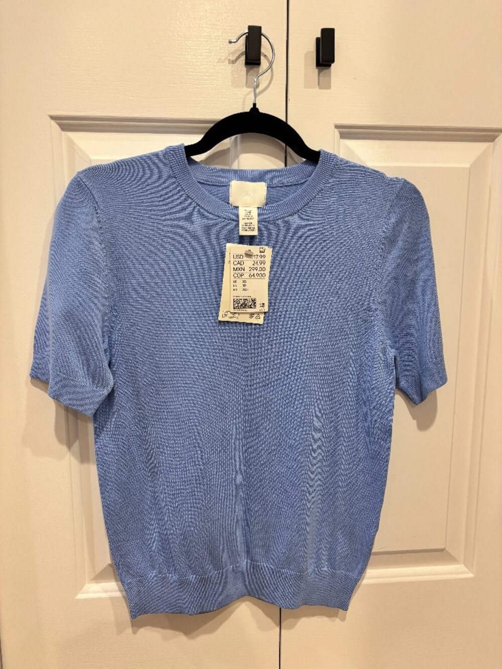 H&M Blue Sweater BNWT Size XS